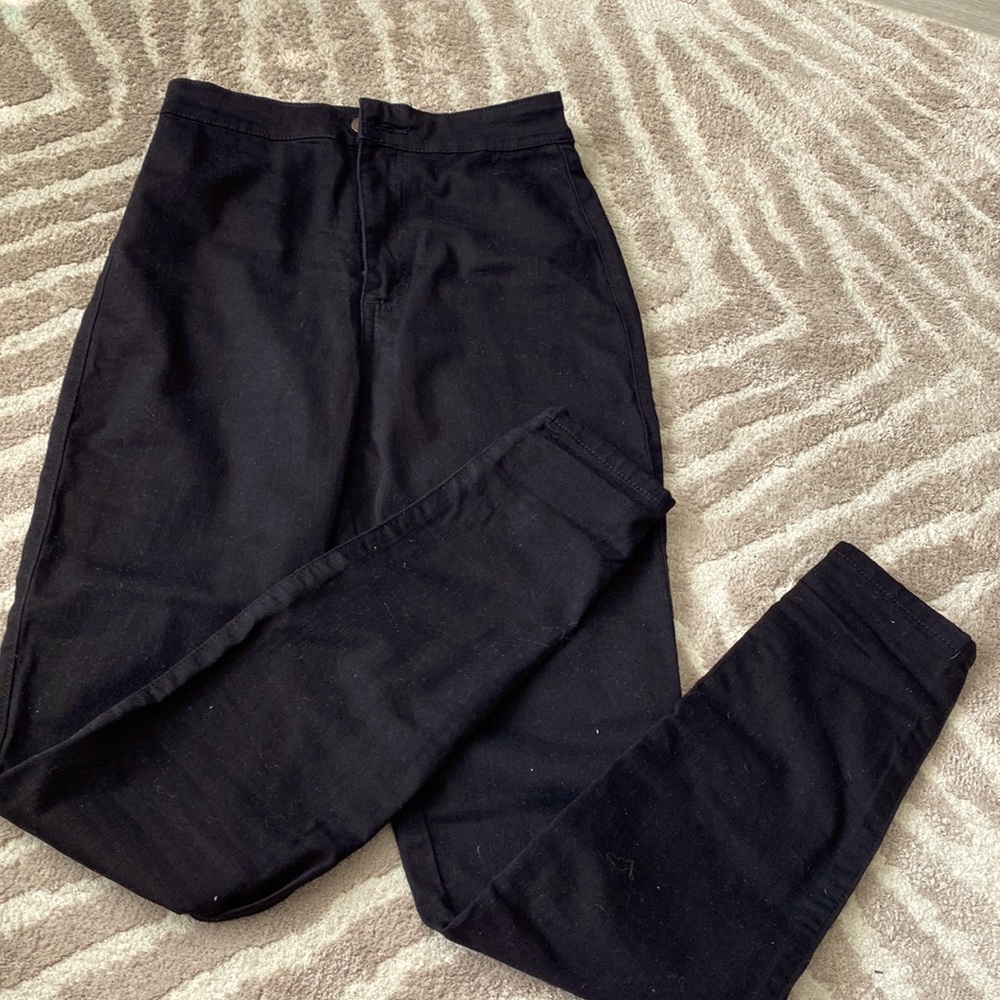 Black skinny jeans!